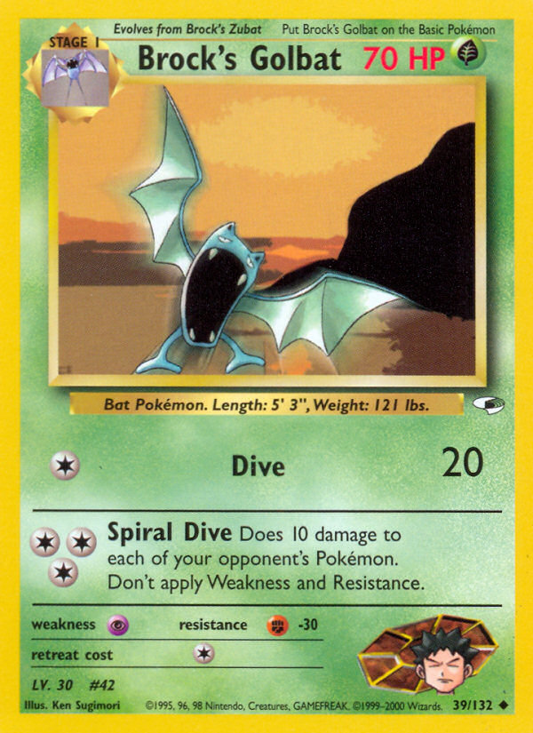 Brock's Golbat 39/132