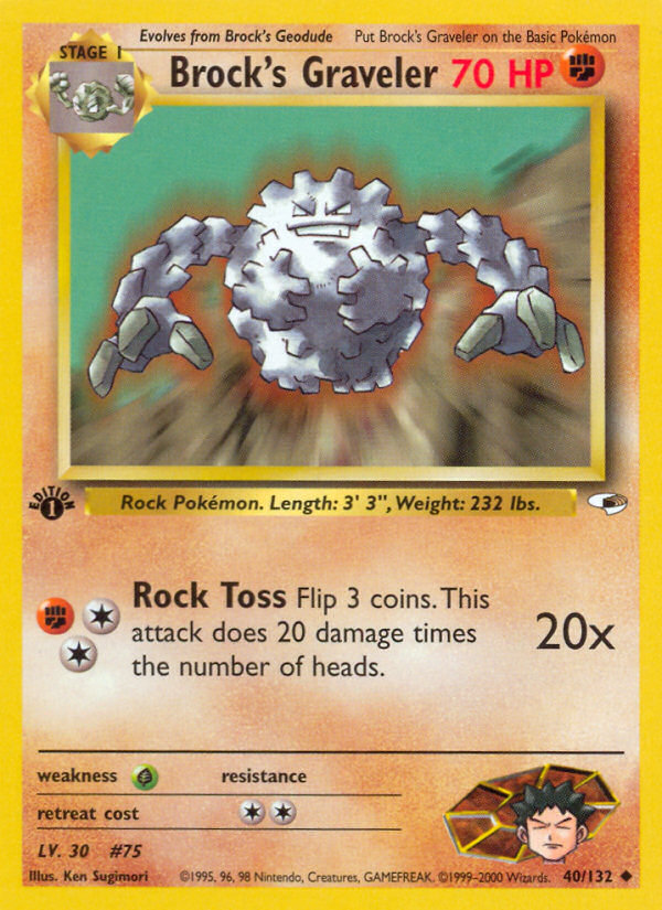 Brock's Graveler 1st ed. 40/132