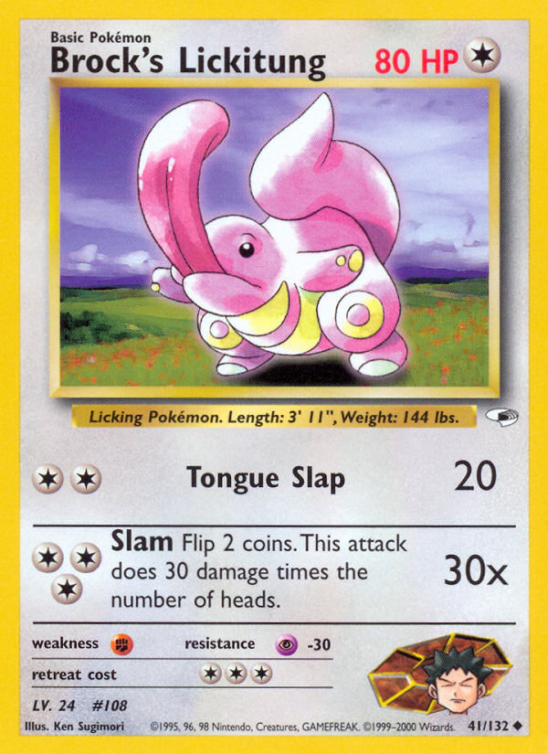 Brock's Lickitung 41/132