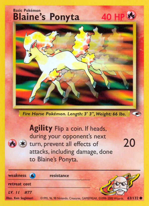 Blaine's Ponyta 63/132