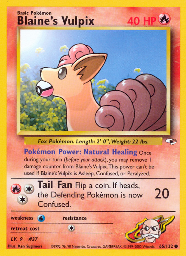 Blaine's Vulpix 65/132
