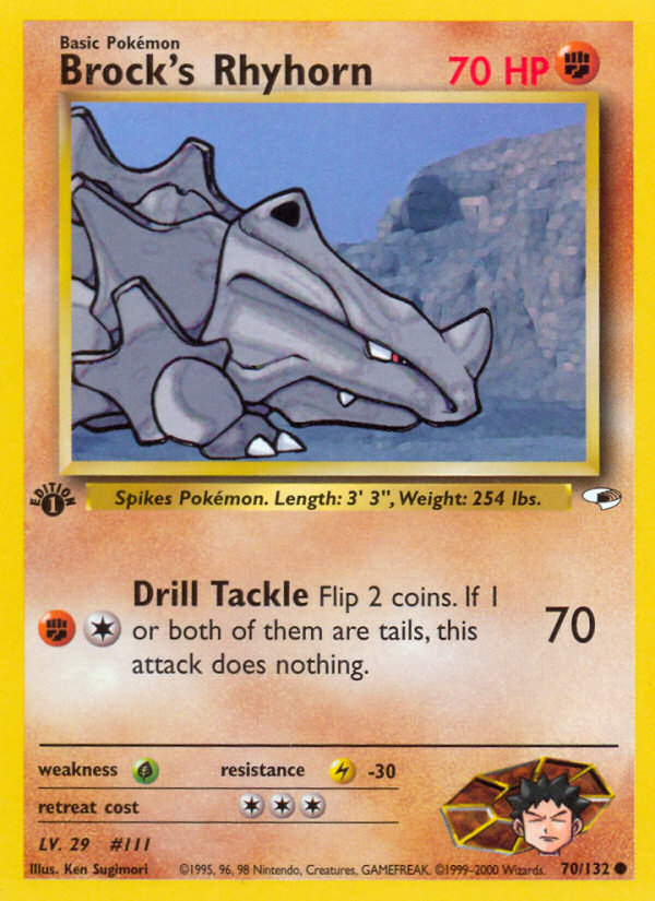 Brock's Rhyhorn 1st ed. 70/132