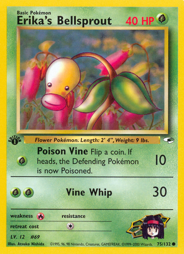 Erika's Bellsprout 1st ed. 75/132