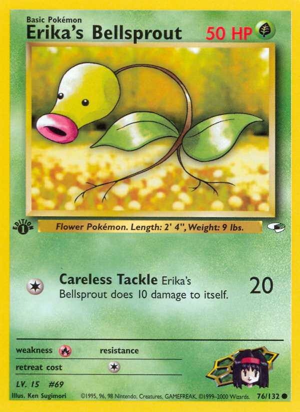 Erika's Bellsprout 1st ed. 76/132