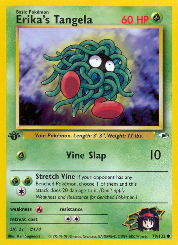 Erika's Tangela 1st ed. 79/132