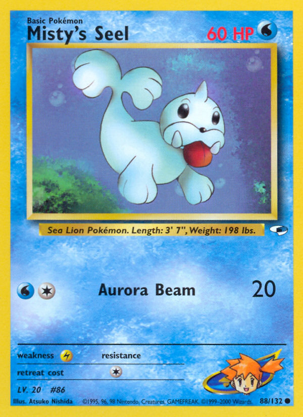 Misty's Seel 88/132