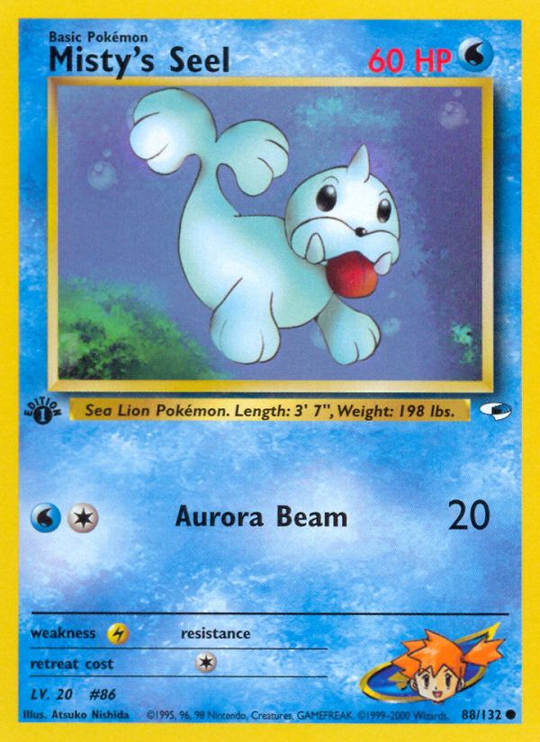 Misty's Seel 1st ed. 88/132
