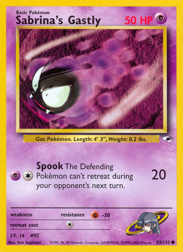 Sabrina's Gastly 93/132