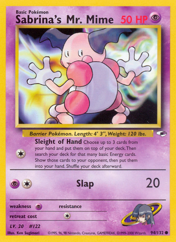 Sabrina's Mr. Mime 94/132