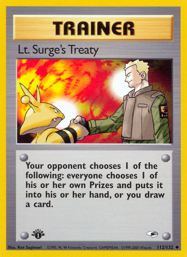 Lt. Surge's Treaty 1st ed. 112/132