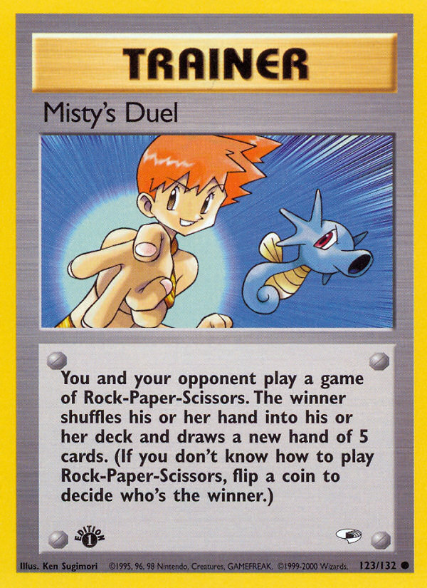 Misty's Duel 1st ed. 123/132