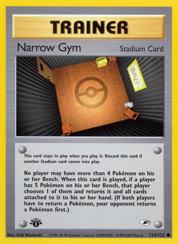 Narrow Gym 1st ed. 124/132