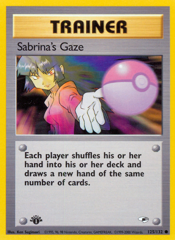 Sabrina's Gaze 1st ed. 125/132