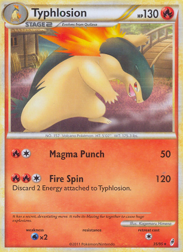Typhlosion 35/95