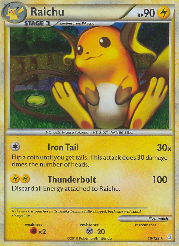 Raichu 10/123