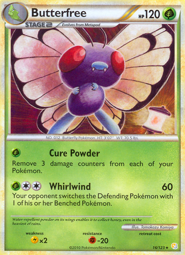Butterfree 16/123
