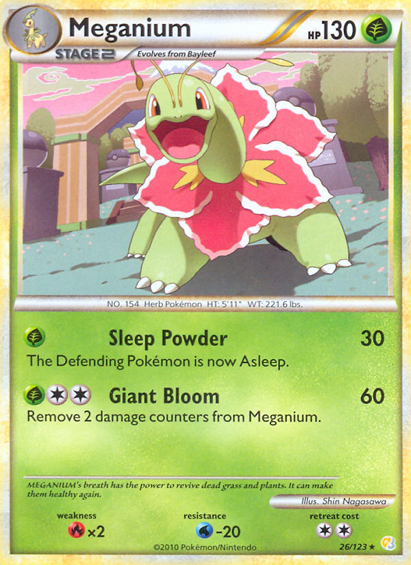 Meganium 26/123