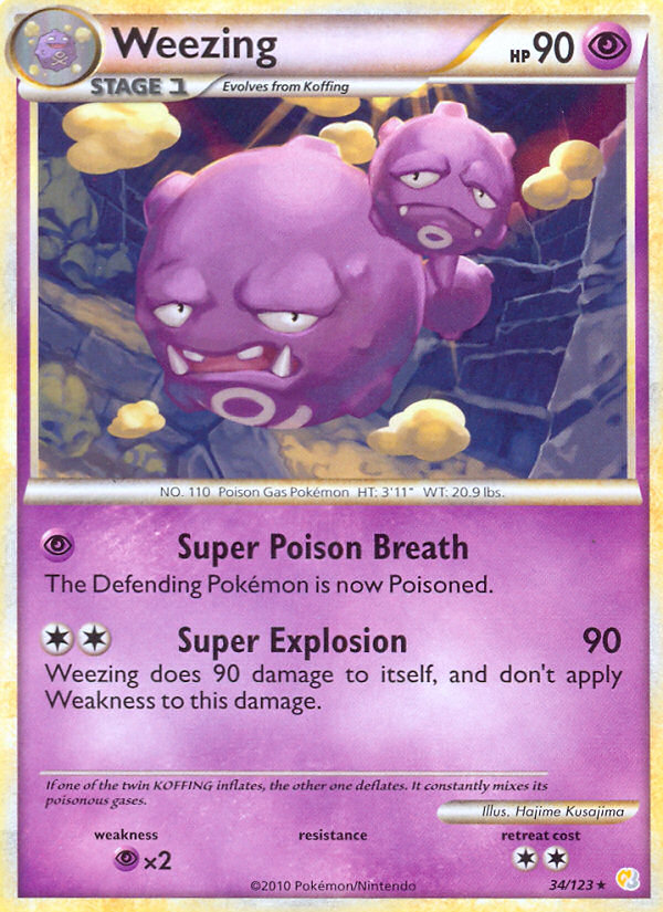 Weezing 34/123