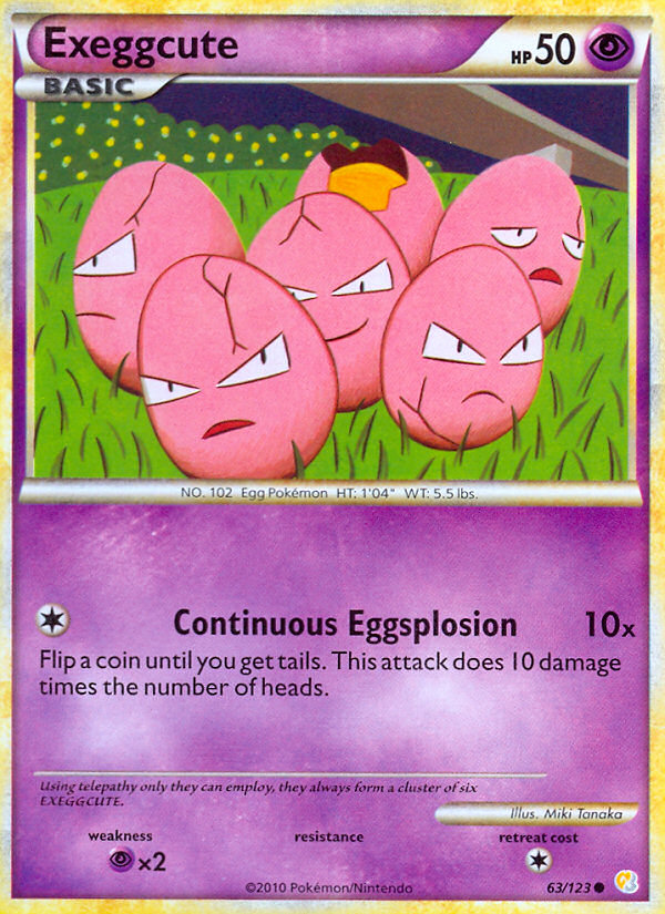 Exeggcute 63/123