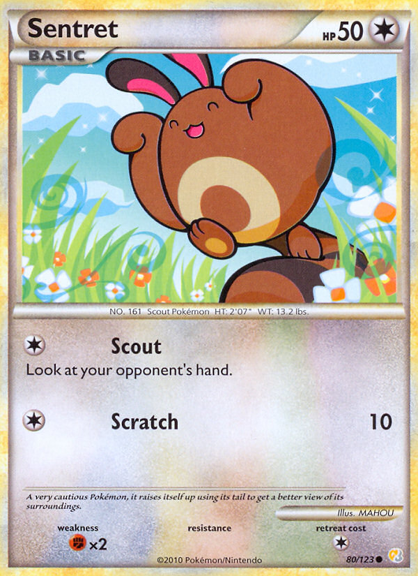 Sentret 80/123 Reverse holo
