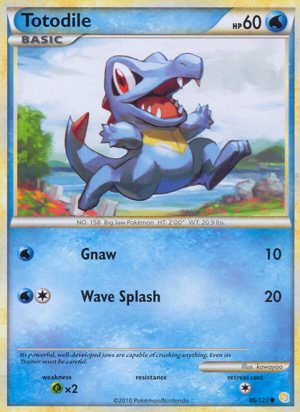 Totodile 86/123