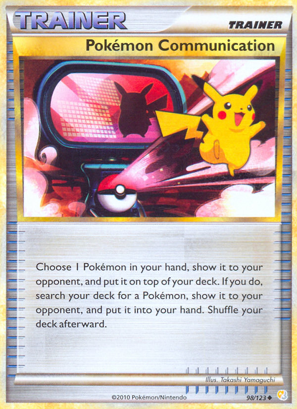 Pokémon Communication 98/123