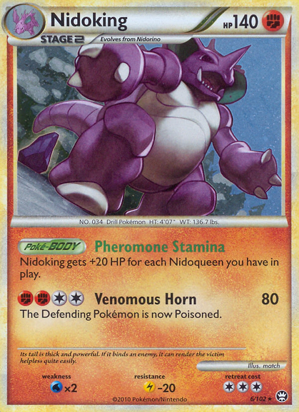 Nidoking 6/102