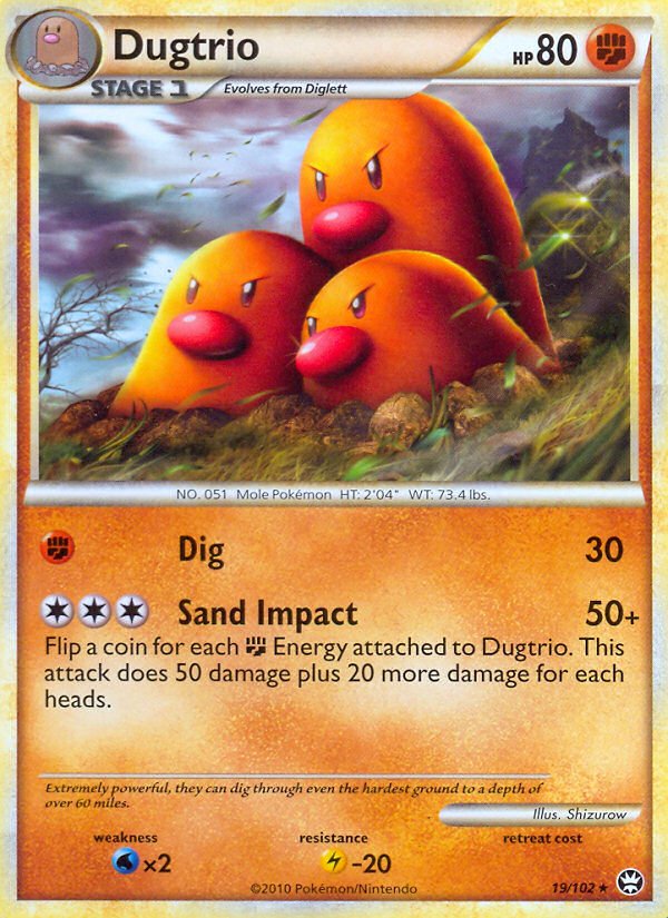Dugtrio 19/102