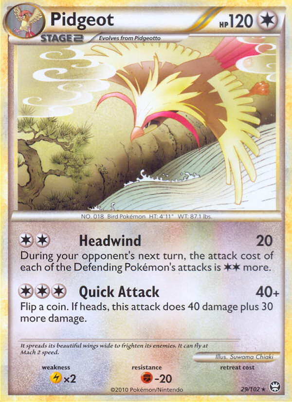 Pidgeot 29/102