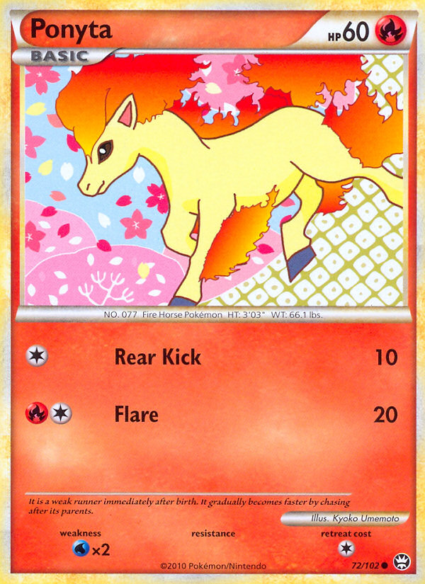 Ponyta 72/102