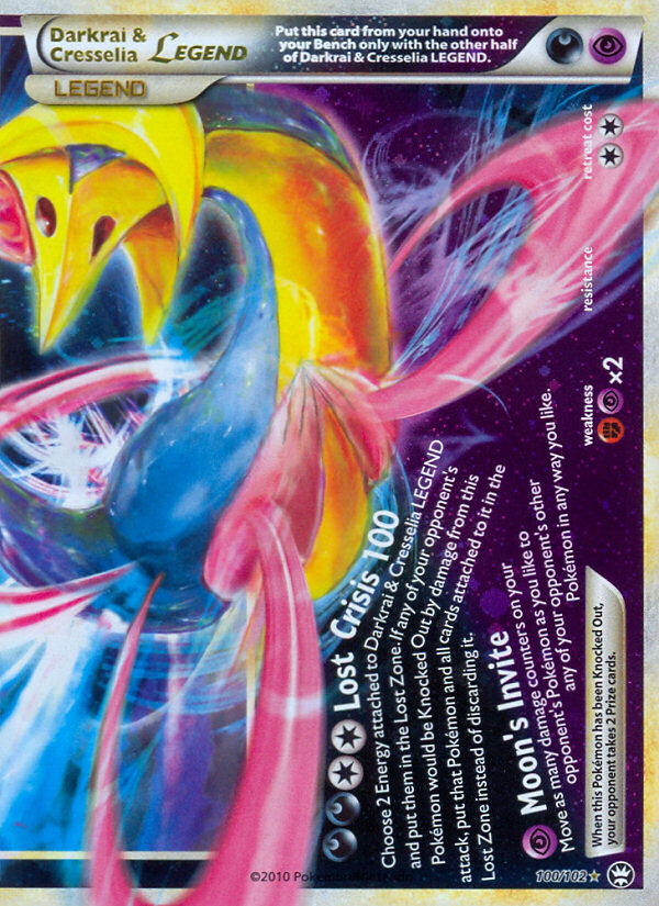 Darkrai & Cresselia LEGEND 100/102