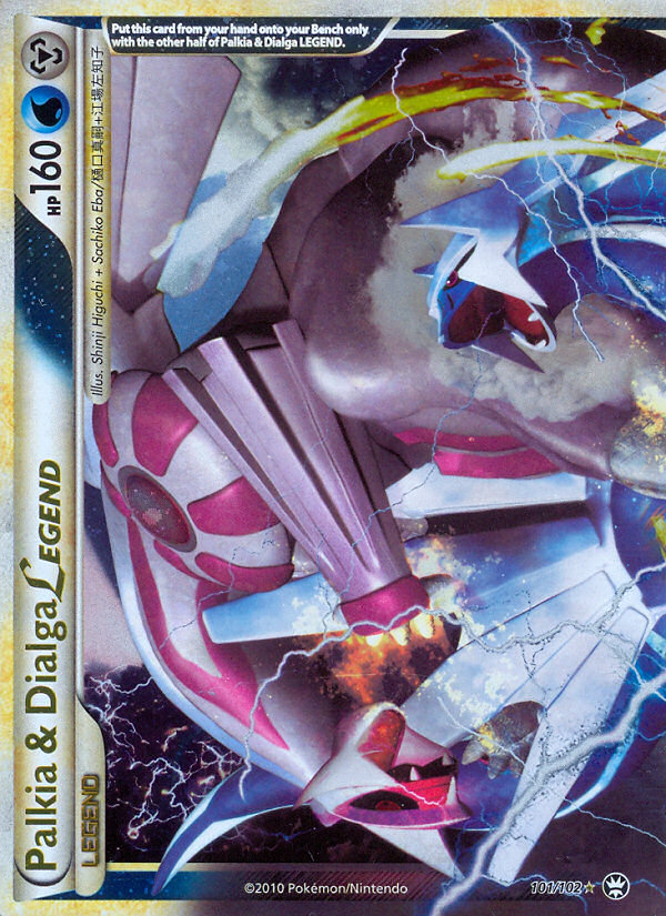 Palkia & Dialga LEGEND 101/102