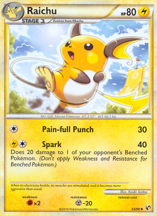 Raichu 33/90