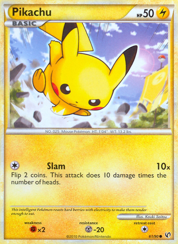 Pikachu 61/90