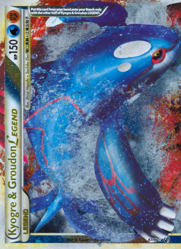 Kyogre & Groudon LEGEND 87/90