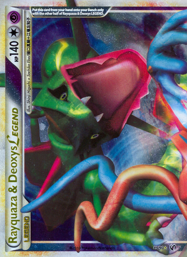 Rayquaza & Deoxys LEGEND 89/90