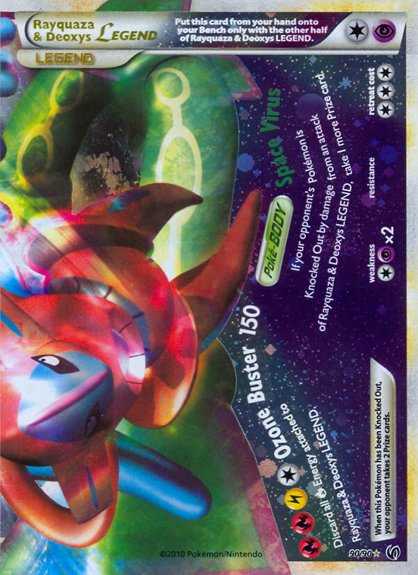Rayquaza & Deoxys LEGEND 90/90