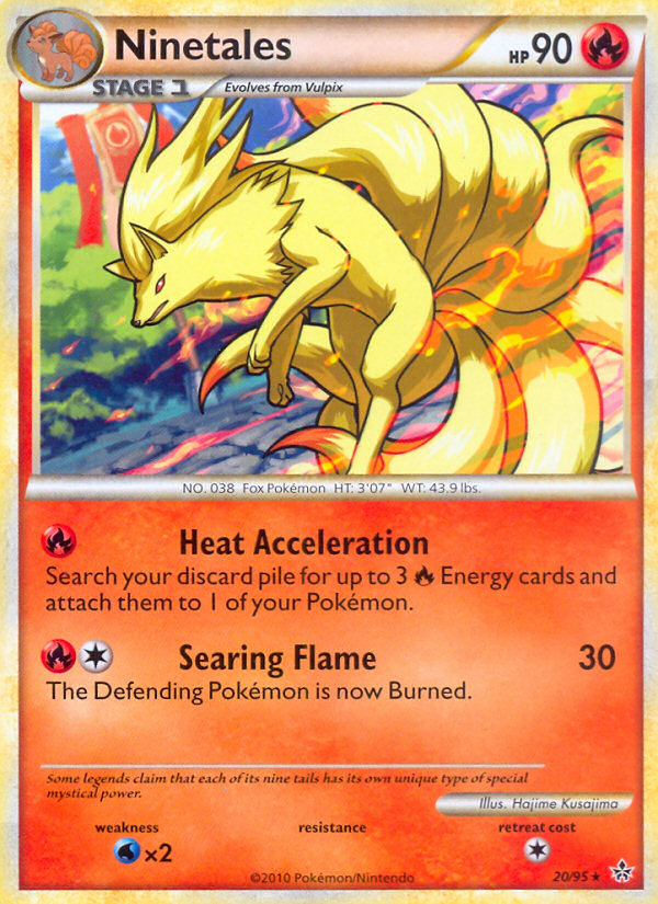 Ninetales 20/95 Reverse holo