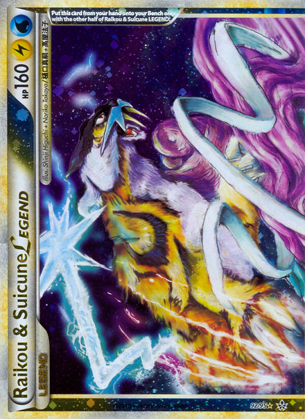 Raikou & Suicune LEGEND 92/95