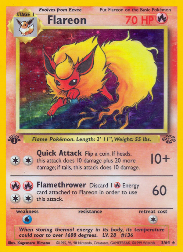 Flareon 1st ed. 3/64