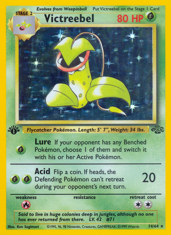 Victreebel 1st ed. 14/64