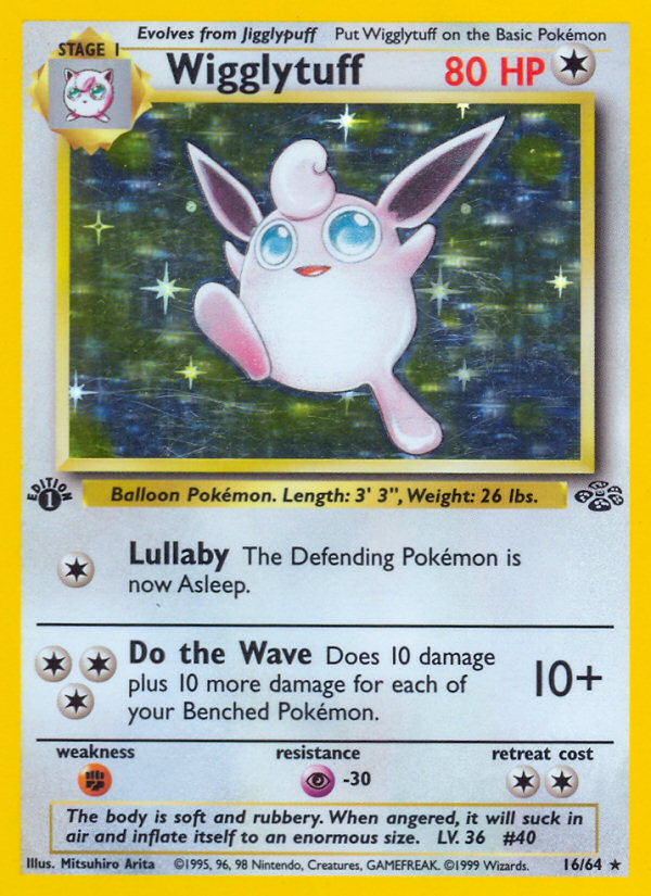 Wigglytuff 1st ed. 16/64