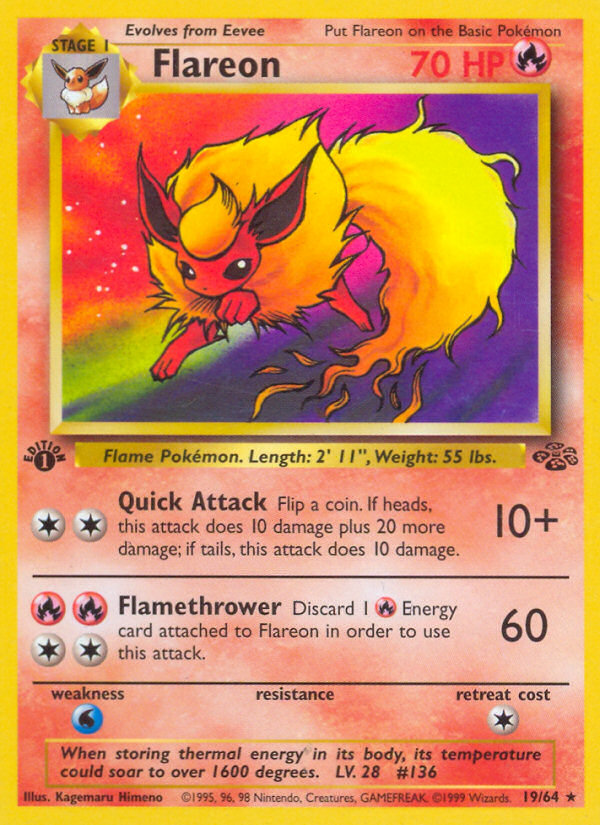 Flareon 1st ed. 19/64