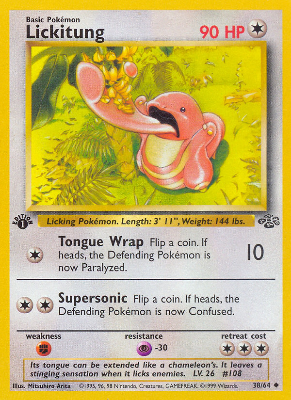 Lickitung 1st ed. 38/64