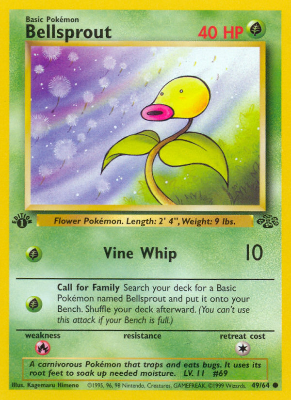 Bellsprout 1st ed. 49/64