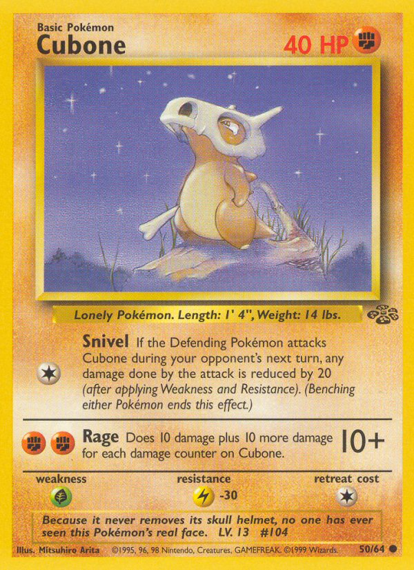 Cubone 50/64
