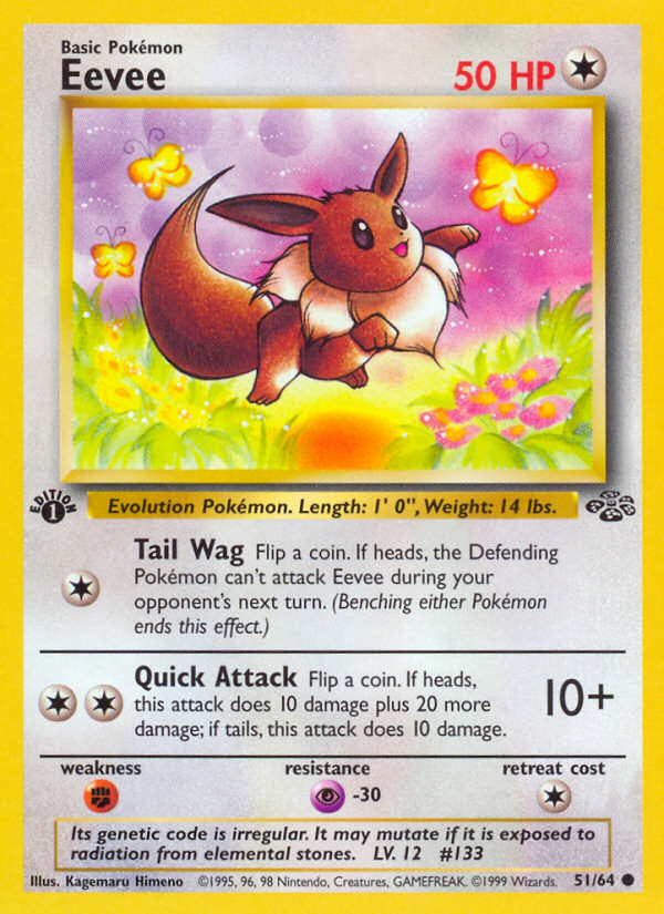 Eevee 1st ed. 51/64
