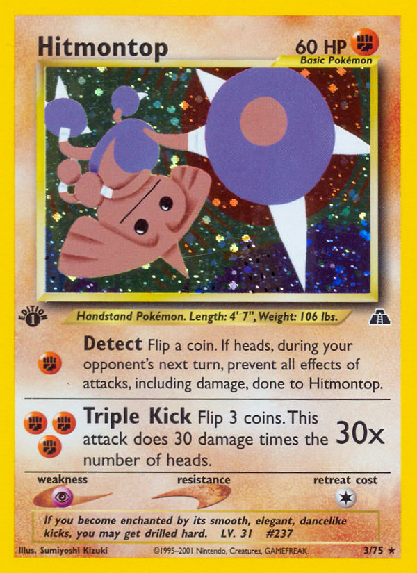 Hitmontop 1st ed. 3/75