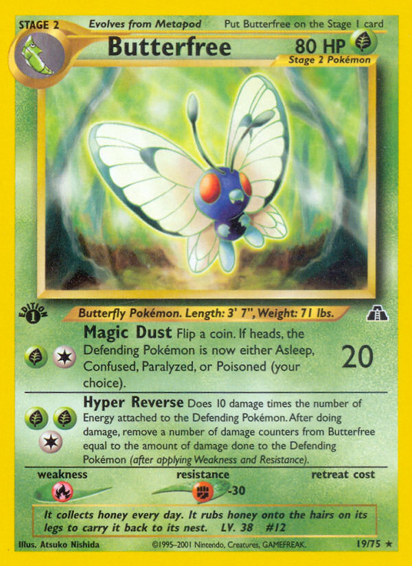 Butterfree 1st ed. 19/75