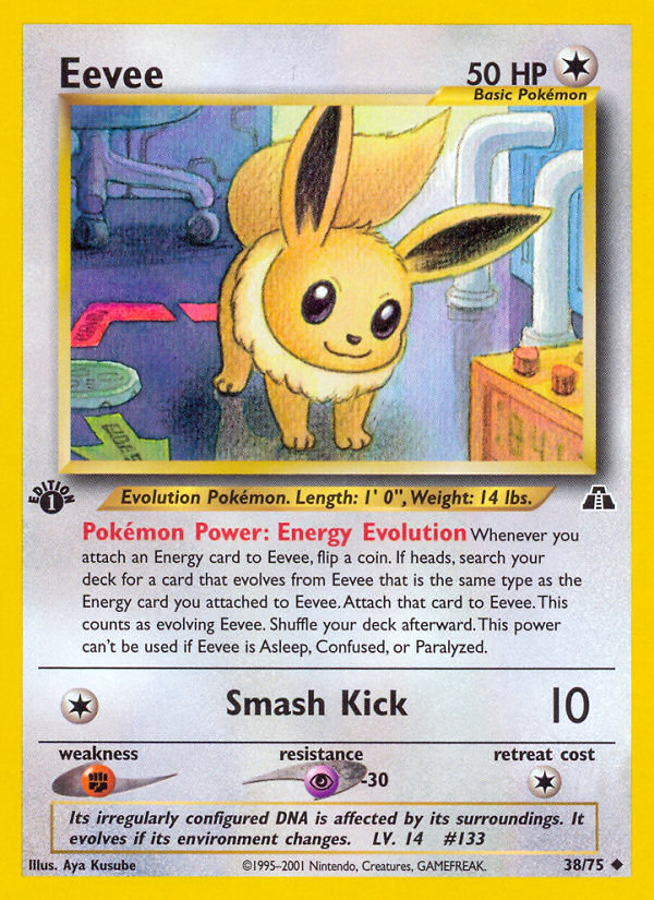 Eevee 1st ed. 38/75
